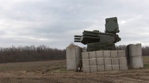 Боевая работа расчетов ЗРПК «Панцирь-С1»