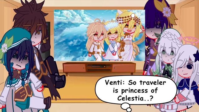 Archons and Paimon Reacts to My Videos [Genshin Impact Reacts] {AU} смотреть онлайн