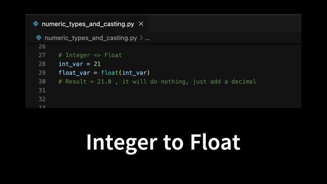 Python Tutorial | Numerical Types and Type Casting in 2 Minutes смотреть онлайн