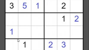 Как решать судоку .   Урок 2.  Судоку 6х6