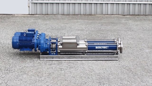 Шнековый насос SOLTEC ® BN038L01FYBS для перекачивания рыбного фарша