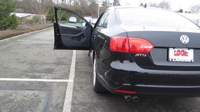 2013 Volkswagen Jetta MT DSG TDI PREM, black - Stock# J18533 - Walk around смотреть онлайн