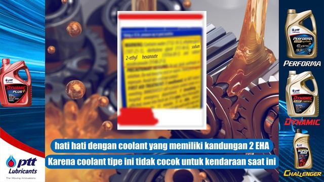 PENJELASAN LENGKAP PTT SUPER LONGLIFE COOLANT PREMIXED! смотреть онлайн