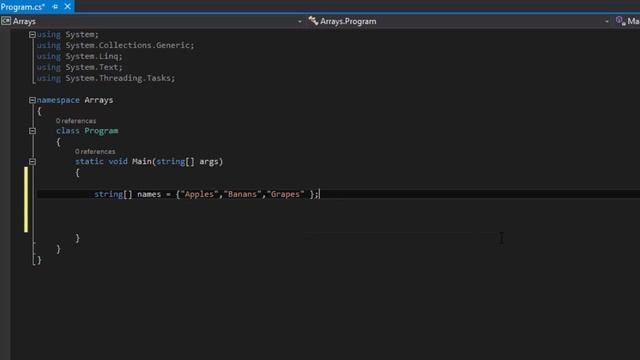 C# Tutorial - Part 14- Arrays using foreach смотреть онлайн