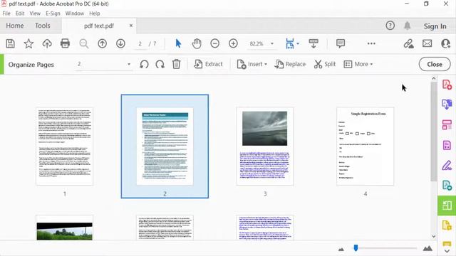 How to replace pages in a PDF using Adobe Acrobat Pro DC смотреть онлайн