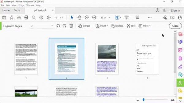 How to replace pages in a PDF using Adobe Acrobat Pro DC