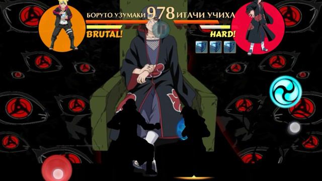 БОРУТО УЗУМАКИ Vs ИТАЧИ УЧИХА+ОБЗОР СЕТА БОРУТО - |SHADOW FIGHT 2| смотреть онлайн