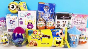 15 Киндер Сюрпризов, Unboxing Kinder Surprise Щенячий патруль, ГУБКА БОБ, Робокар Поли, ТРОЛЛИ