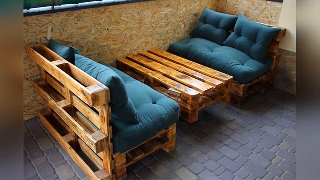 Мебель из паллет, поддоны в интерьере примеры оригинальной мебели смотреть онлайн