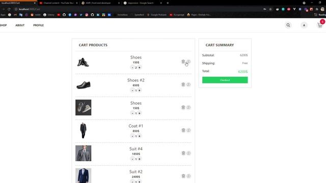 Create E-commerce App with React/Next/Redux toolkit(desktop) смотреть онлайн