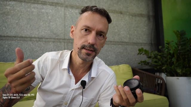 Лучшая замена китовому объективу - Sigma 18-50mm f2.8 DC DN через 2 месяца с камерой Sony ZV-E10 смотреть онлайн