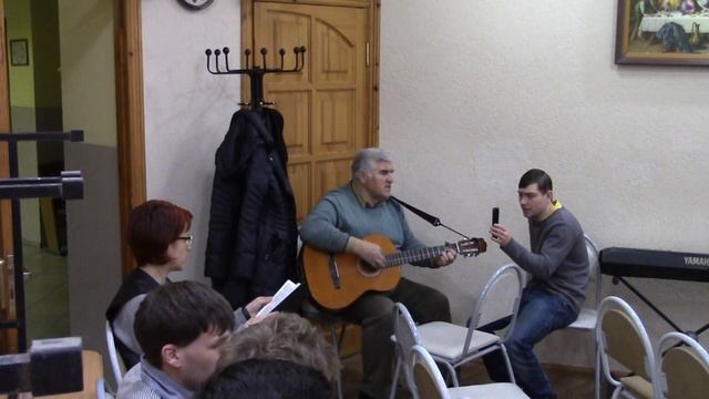 2020.02.01 Семинар в Рязяни. Славим Бога перед началом собрания вместе с пастором Анатолием Рединым смотреть онлайн