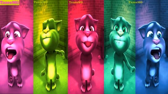 Colors Reaction Talking Tom Cat Android Gameplay смотреть онлайн