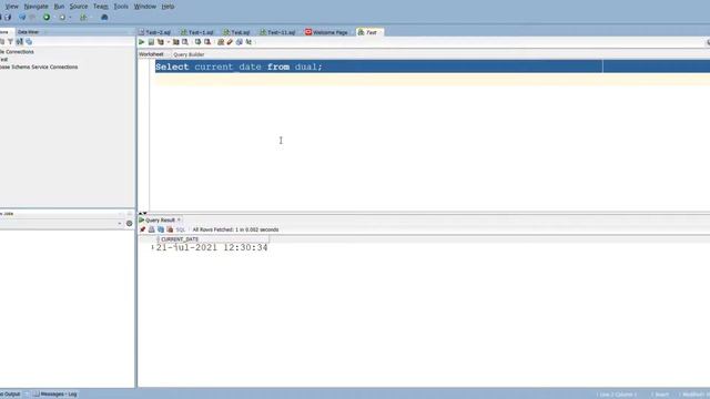Just know How to check Basic current date in oracle - Cool videos #currentdate смотреть онлайн