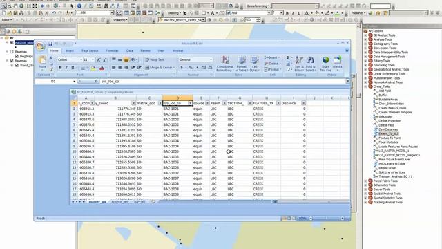 Python subset xls in ArcMap смотреть онлайн