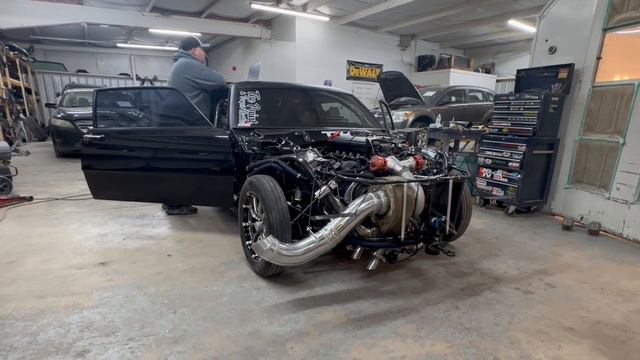 Turbo Coyote Major Issue / 1st spool up / 94mm turbo @ThePaintPaperHustle смотреть онлайн