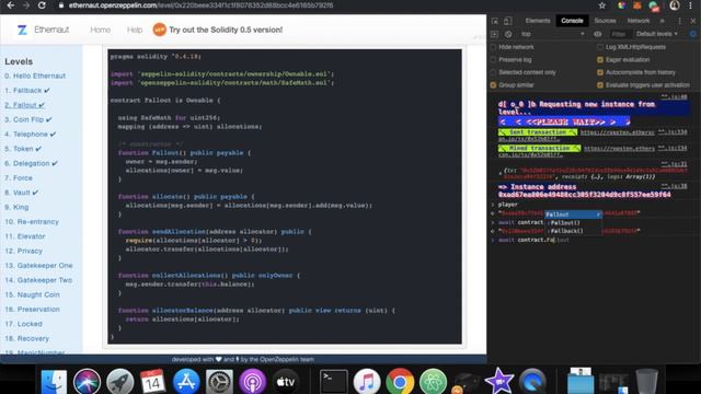 ETHEREUM SECRETS | Ethernaut Fallout 2 смотреть онлайн