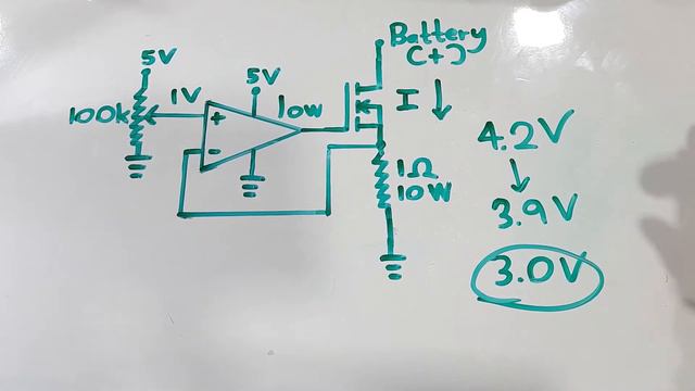 Battery capacity tester circuit | Constant current load смотреть онлайн