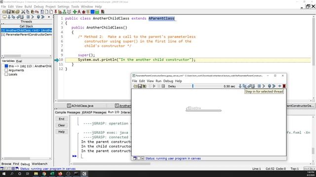 Inheritance and Constructors смотреть онлайн
