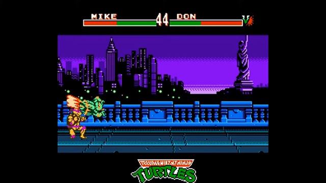 Teenage Mutant Ninja Turtles Tournament Fighters ( NES\Famicom ) смотреть онлайн