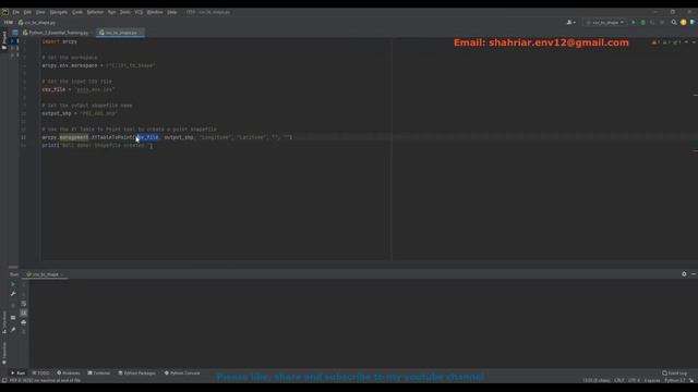 Batch conversion from CSV to SHP using ArcPy scripting (PyCharm) on ArcGIS Pro 3.0 смотреть онлайн