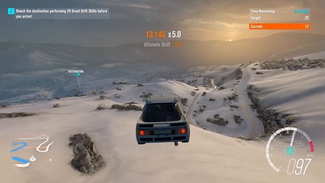 Forza Horizon 3 Blizzard Mountain - Bucket List #6 - Ford RS200 смотреть онлайн