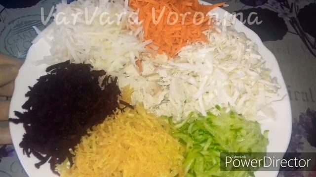 Салаты с Кинзой