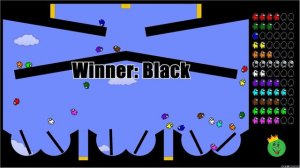 Among Us Team Marble Race in Algodoo \ Marble Race King