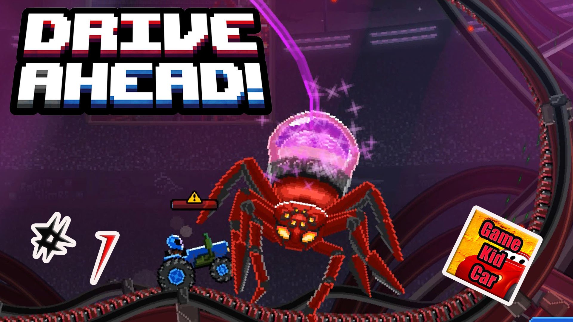 Drive Ahead - прохождение игры ДРАЙВ АХЕД Огромный БОСС ПАУК! #1 смотреть онлайн