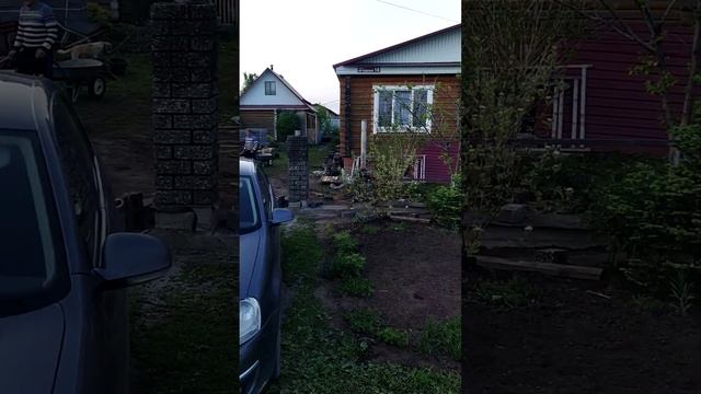 забор кладка кирпича✊