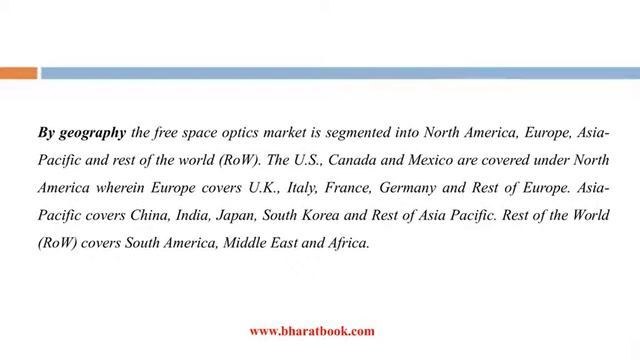 Global Free Space Optics Market Trend and Forecast смотреть онлайн