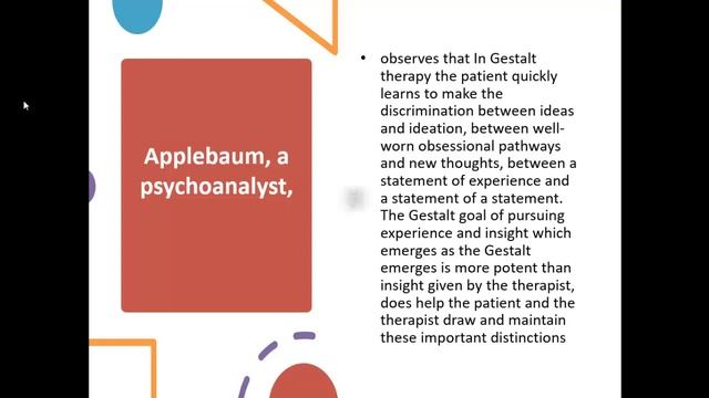 Gestalt Therapy смотреть онлайн