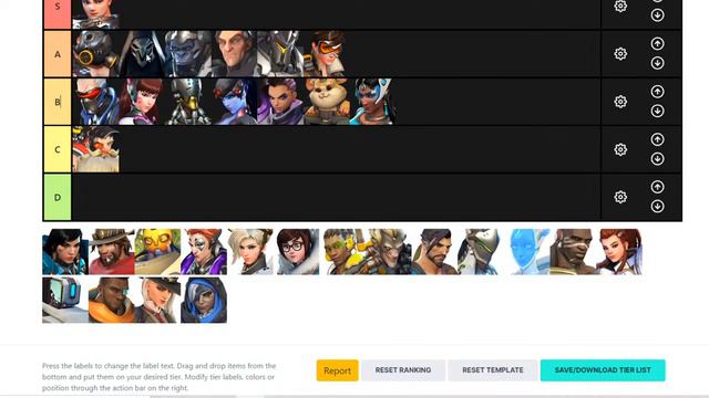 Overwatch tier list UPDATED смотреть онлайн