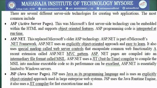 Intro to Server Side Development with PHP-1 |7th sem|CSE|Module-3|Web Technology & Its Applications смотреть онлайн