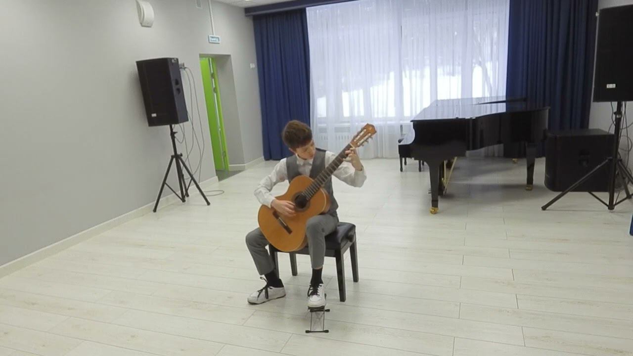 М. Джулиани Этюд, А. Виницкий "Маленький влюблённый червячок в дикую землянику" смотреть онлайн
