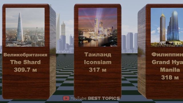 Самые Высокие Здания из Разных Стран | Сравнение смотреть онлайн