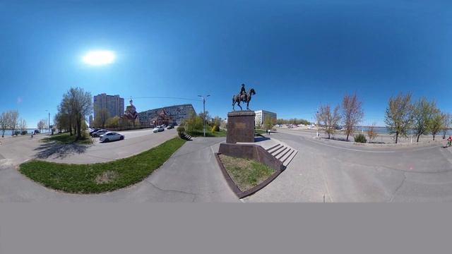 Памятник Рокоссовскому К.К. Волгоград. Видео в 360 градусов смотреть онлайн