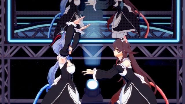 【Genshin Impact MMD／4K／60FPS】Hu Tao & Ganyu ( 胡桃 & 甘雨 )【セカイはまだ始まってすらいない】 смотреть онлайн