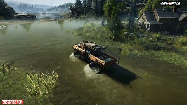 New Ford F750 SE In SnowRunner Phase 5 Update смотреть онлайн