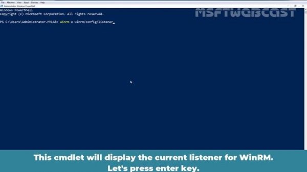 How to Configure WinRM over HTTPS in Windows Server 2019