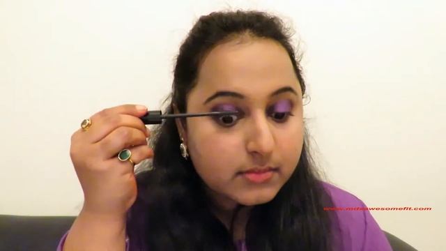 HOW TO : Easy and Quick Smokey Purple Halo Eye Makeup Tutorial смотреть онлайн
