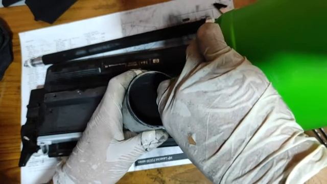 Refill HP 16A toner cartridge смотреть онлайн