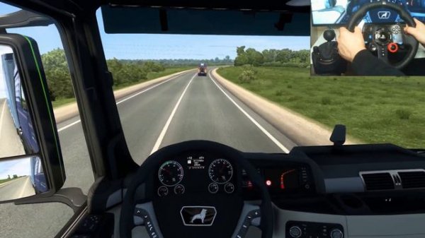 ETS 2 - MAN TGX XLX Transporting Tomatoes Part 2 | Logitech G29 Gameplay