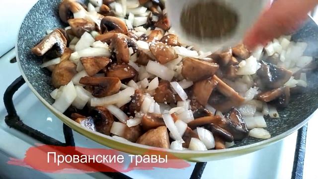 Как приготовить куриные рулетики с грибами и рис с овощами смотреть онлайн