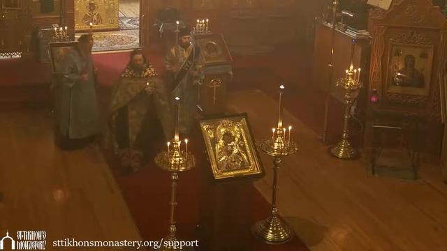 Matins For Akathist To The Mother Of God Saturday, April 8th, 2022