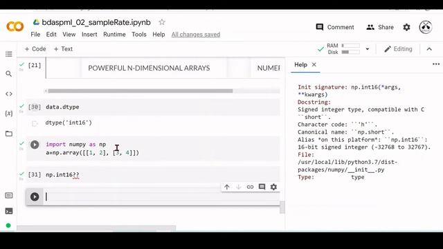 07c NumPy Package - Code Explanation - Code Example 02 - Load and Plot a Waveform смотреть онлайн