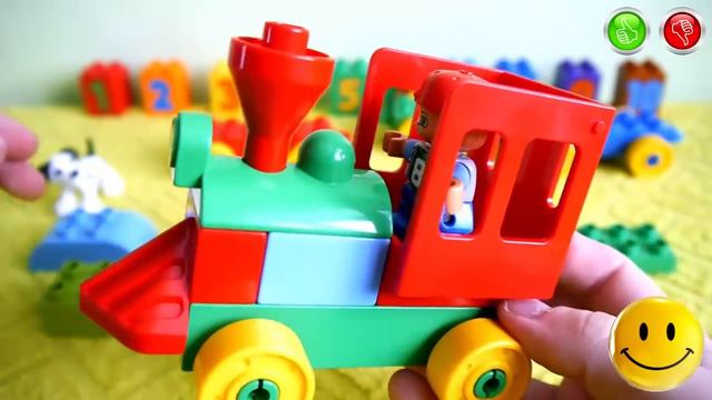 LEGO Duplo Number Train 10558 Learn To Count смотреть онлайн