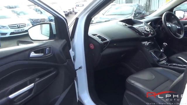 FORD KUGA TITANUM WHITE 2014 смотреть онлайн