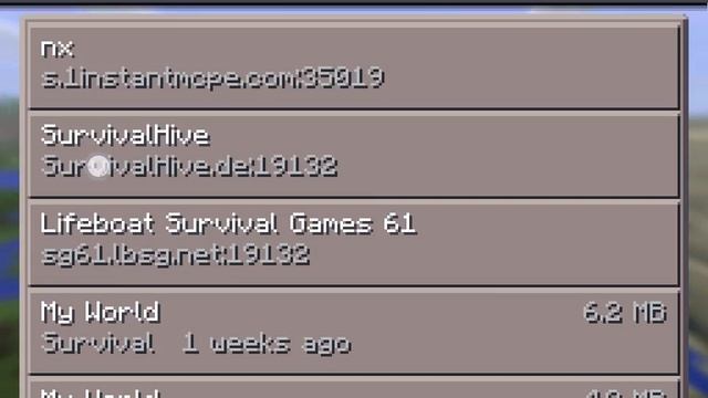Как зайти на сервер, или просто играть с другом в Minecraft PE смотреть онлайн