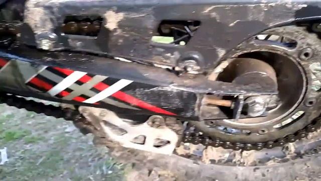 Натянуть или отпустить цепь регулировать ?? на #motorcycle смотреть онлайн